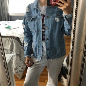 Jean Jacket mens xs fits like a women’s small/med